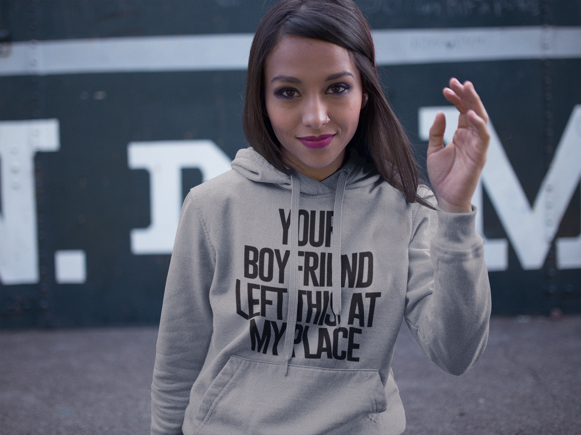 left boy hoodie